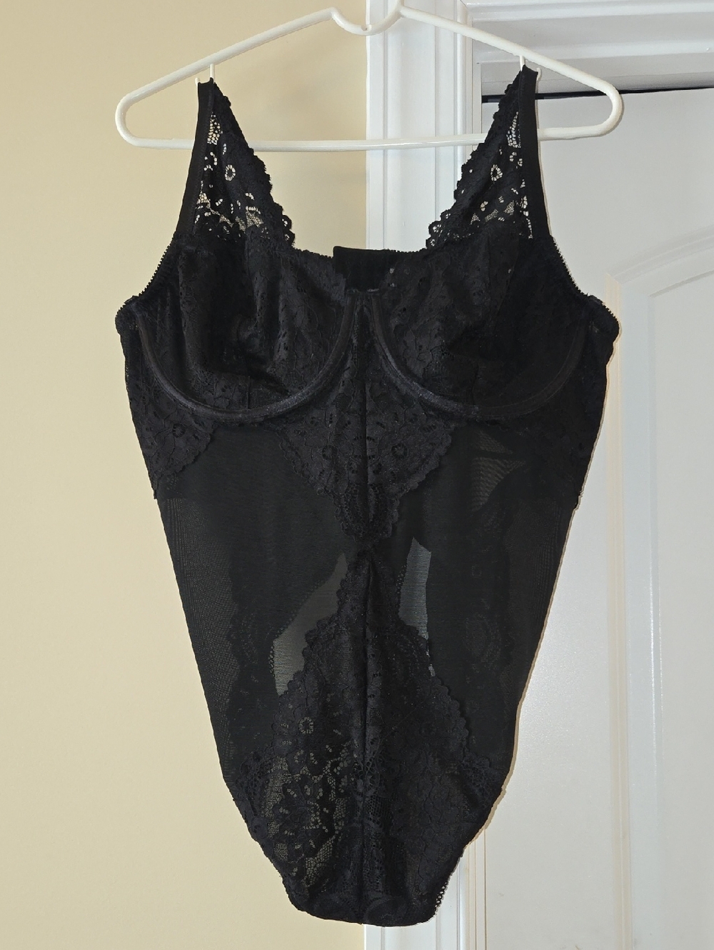 Torrid Black Lace Shapewear Bodysuit 2x